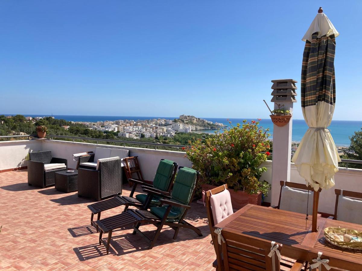Ferienwohnung Dreaming Penthouse Vieste Exterior foto