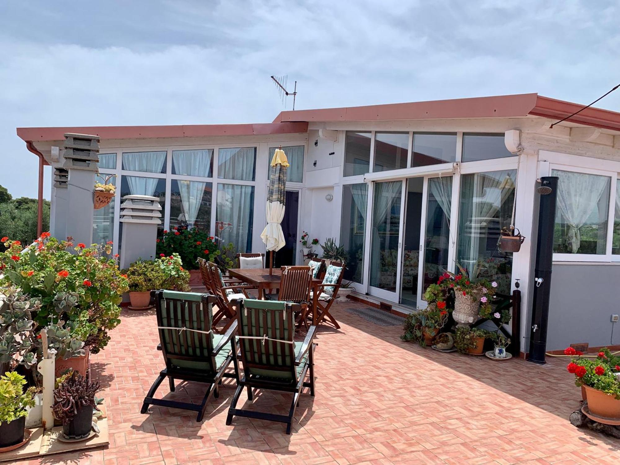 Ferienwohnung Dreaming Penthouse Vieste Exterior foto
