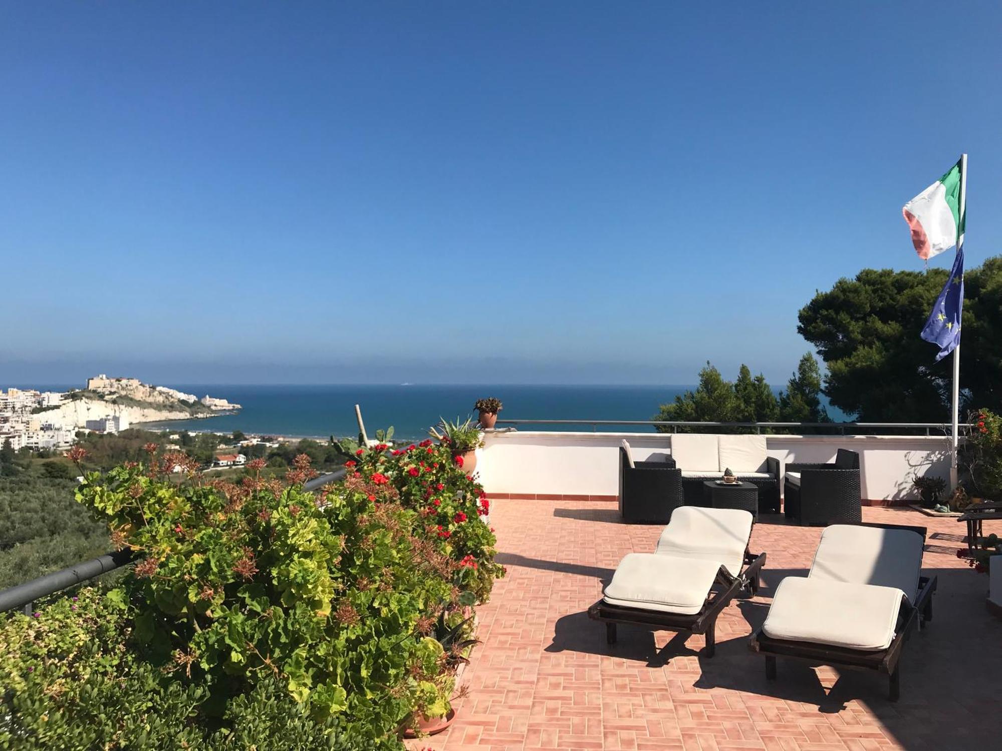 Ferienwohnung Dreaming Penthouse Vieste Exterior foto